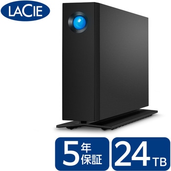 LaCie(ラシー) 外付け HDD 24TB d2 Professional USB3.2 USB Type-C×1 熱放散型アルミ製ケース LaCie(ラシー)