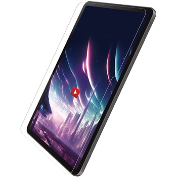 11インチ iPad Pro (M4) ガラスフィルム 超高透明 光反射軽減 ガイドフレーム付 表面硬度10H 指紋防止 エレコム