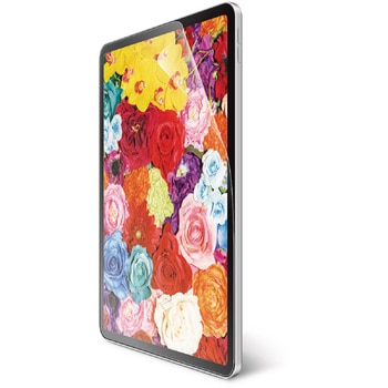 11インチ iPad Pro (M4) 2024年用 フィルム アンチグレア 固定シール付 抗菌 高精細 指紋防止 反射防止 エレコム