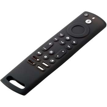 リモコンカバー 【Fire TV Stick 用 Alexa対応音声認識リモコンEnhanced 対応】 シリコン製 フック穴付き エレコム