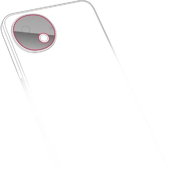 AQUOS wish4 SH-52E レンズカバー カメラ保護 フィルム 高透明 抗菌 指紋防止 気泡防止 エレコム