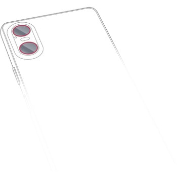 Xperia 10 VI SO-52E レンズカバー カメラ保護 フィルム 高透明 抗菌 指紋防止 気泡防止 エレコム