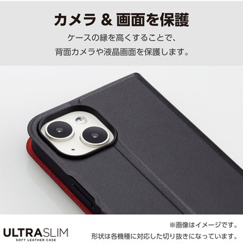 Xperia 10 VI SO-52E ケース レザー 手帳型 マグネット 衝撃吸収 超軽量 薄型 スタンド機能付 エレコム
