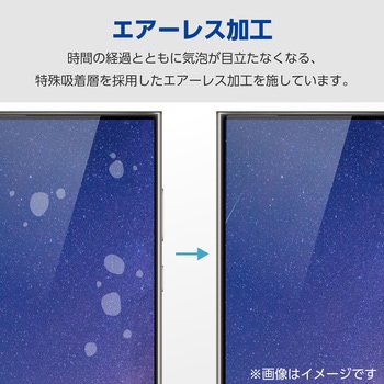 AQUOS R9 SH-51E フィルム 指紋認証対応 アンチグレア 抗菌 指紋防止 反射防止 マット 気泡防止 エレコム