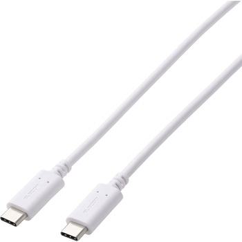 Type-Cケーブル (C to C) USB2.0 2m PD 60W 急速充電 【PS5 PS4 コントローラー 外付け HDD SSD 等対応】 エレコム