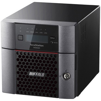 Windows Server IoT 2019 for Storage Workgroup Edition搭載 2ベイデスクトップNAS 4TB BUFFALO(バッファロー)