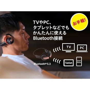 HPB-SW20 開放型ワイヤレスヘッドホン 1台 aiwa(アイワ) 【通販