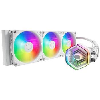 MasterLiquid 360 Atmos White/360mm水冷CPUクーラー/ホワイトモデル/最新型デュアルチャンバーポンプ COOLER MASTER