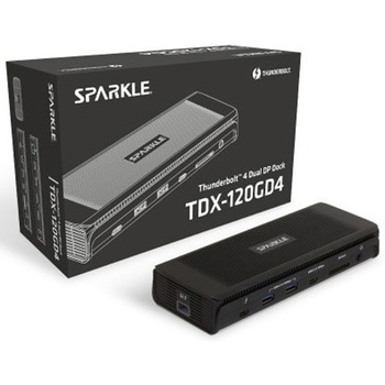 SPARKLE Office Dock Pro Plus/12-in-1ドッキングステーション/Thunderbolt 4接続/USB PD(80W)対応/最大8Kの映像出力に対応 アユート