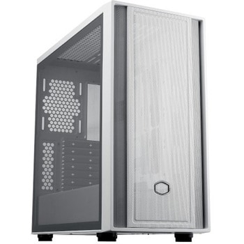 MasterBox 600 White Lite/ミドルタワーケース/ホワイト/背面コネクターマザーボード対応/メッシュフロントパネル COOLER MASTER