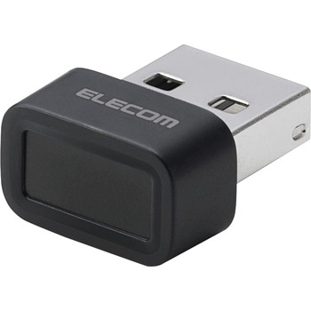 Microsoft認証品 指紋認証リーダー パスキー USB-A 直差し Windows11/10 Hello機能対応 MoC エレコム
