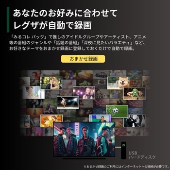 4K有機ELテレビ タイムシフトマシン搭載 X9900Nシリーズ REGZA