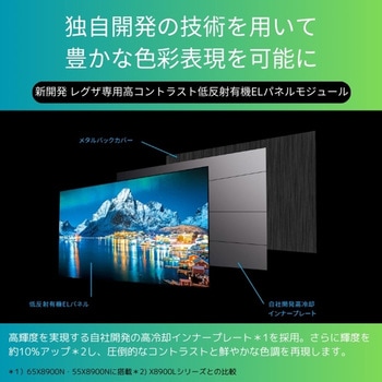 有機ELテレビ X8900Nシリーズ REGZA