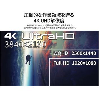 液晶ディスプレイ 65型/3840×2160/HDMI×3、USB×1/ブラック/スピーカー有/5年保証 JAPANNEXT