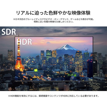 液晶ディスプレイ 65型/3840×2160/HDMI×3、USB×1/ブラック/スピーカー有/5年保証 JAPANNEXT