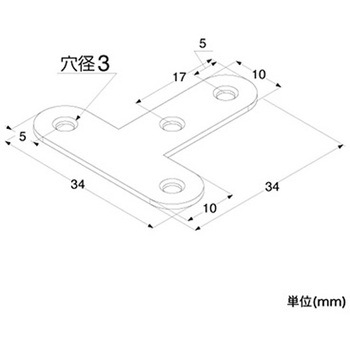 補強金具 ステン T字 トレード