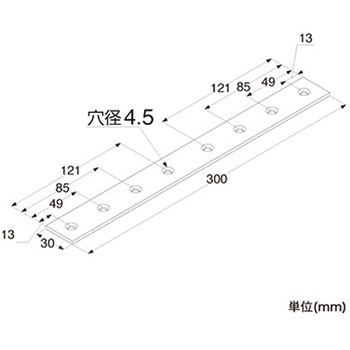 補強金具 ユニクロプレート トレード