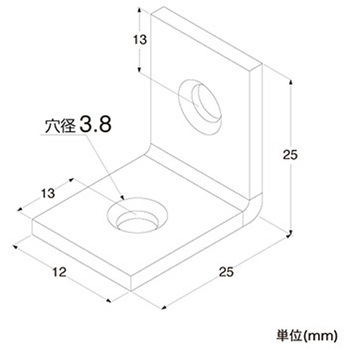 補強金具 ユニクロ金折れ トレード