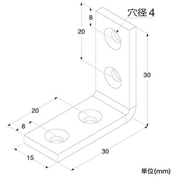 補強金具 ユニクロ特厚金折 トレード