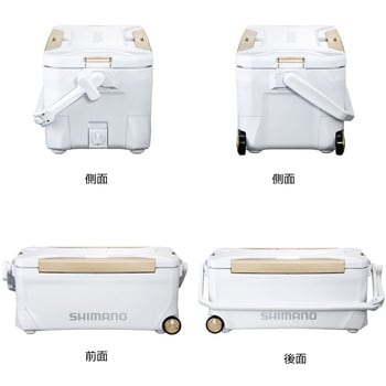 プレミアムホワイト NS-B35Y スペーザ プレミアム 35L キャスター 1個 SHIMANO(シマノ) 【通販モノタロウ】