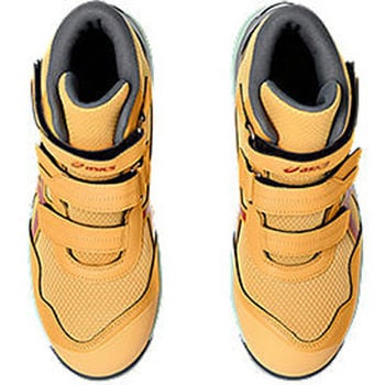 asics 安全靴　cp216 限定色タイガーイエロー ウィンジョブ®CP216 3E相当 | タイガーイエロー×スパイスラテ