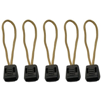 タクティカル・ジッパータグ コヨーテ 5pcs TIGER(タイガー)