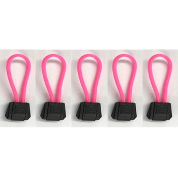 タクティカル・ジッパータグ ホットピンク 5pcs TIGER(タイガー)
