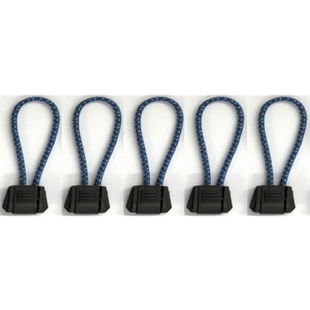タクティカル・ジッパータグ プリズムブルー 5pcs TIGER(タイガー)