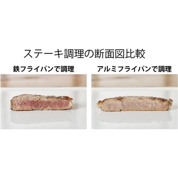 鉄フライパン 26cm 肉厚タイプ アイリスオーヤマ