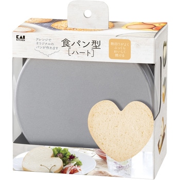 Z1 食パン型(ハート) 貝印