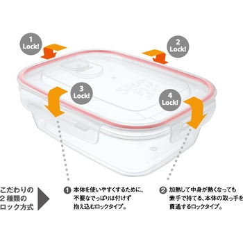 スマートフラップ&ロックス角型2P ラストロ(岩崎工業)