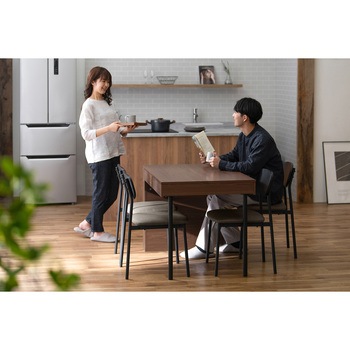 ダイニングテーブルセット 収納付き アイリスオーヤマ