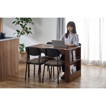 ダイニングテーブルセット 収納付き アイリスオーヤマ