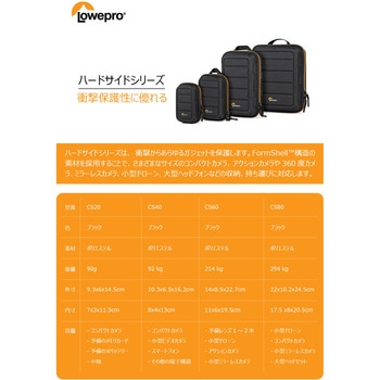 カメラ/アクセサリーケース ハードサイド Lowepro