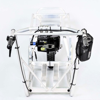 E-cat kit2 コンテナ用アルミ電動一輪車(バッテリー，充電器ナシ) グリーンクロス