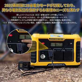超軽量 TogoPower ADVANCE1000 ポータブル電源 防災安全協会推奨 TogoPower