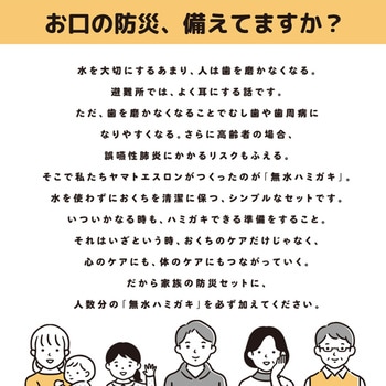 無水ハミガキセット ヤマトエスロン