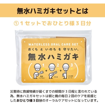 無水ハミガキセット ヤマトエスロン