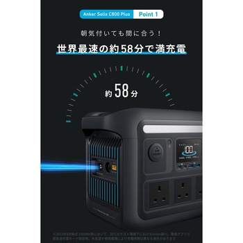 Anker Solix C800 Plus Portable Power Station Anker(アンカー)
