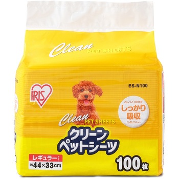クリーンペットシーツ レギュラー100枚 アイリスオーヤマ