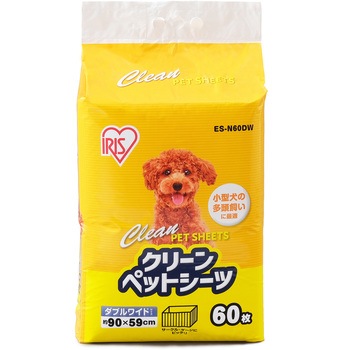 クリーンペットシーツ ダブルワイド60枚 アイリスオーヤマ