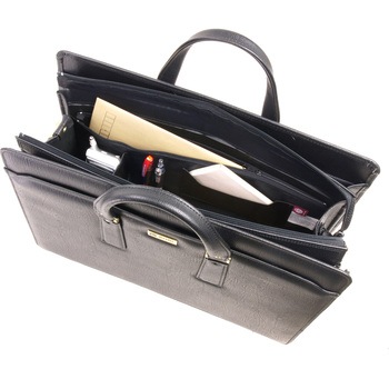 G-GUSTO  国産自立型2室式ブリーフバッグ(42cm) 平野鞄