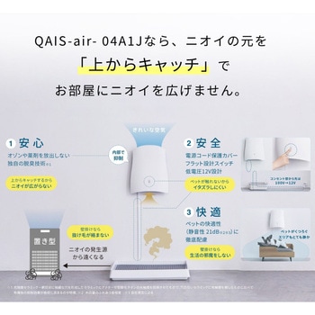 ペット想いの除菌脱臭機 QAIS-air- サンスター