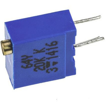 半固定抵抗器 Vishay， 20kΩ， 0.5W， 上面調整 VISHAY