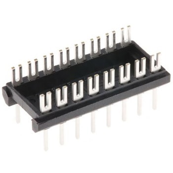 Aries Electronics DILヘッダ 16ピン 2.54mm ピッチ， 16-600-10 Aries Electronics