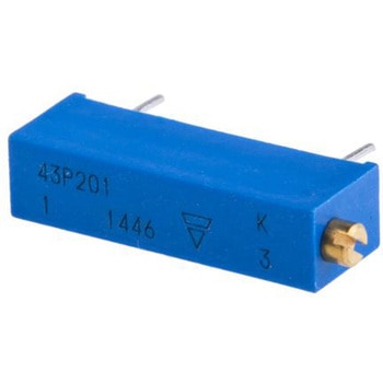半固定抵抗器 Vishay， 200Ω， 0.5W， 側面調整 VISHAY