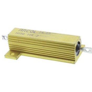 Arcol シャーシ取り付け抵抗器，50W，10kΩ，±5% Arcol