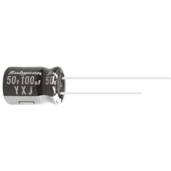 ルビコン コンデンサ 47μF， ，63V dc， 63YXJ47M6.3X11 ルビコン