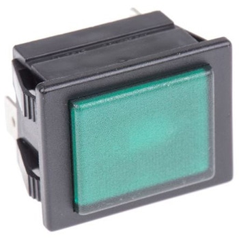 Arcolectric (Bulgin) Ltd パイロットランプ， 230V ac， 緑， 実装ホールサイズ:30 x 22.1mm， C0480ALNAH ARCOLECTRIC