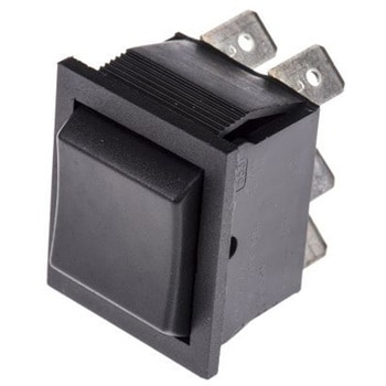 Arcolectric (Bulgin) Ltd ロッカースイッチ DPDT イルミネーション：なし カットアウト幅：22.2mm C1572AAAAA ARCOLECTRIC
